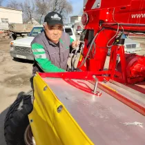 Косилка плющилка прицепная NOVACAT 307 T RC