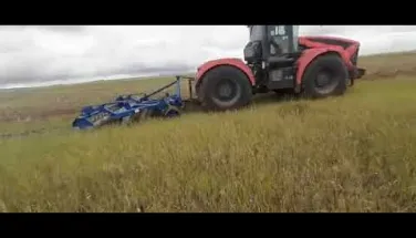 ВИДЕО РАБОТЫ ЧИЗЕЛЬНОГО ПЛУГА​ ПЧН-4,0К2 (с катком) КХ «Жумадилов»,​ РК, Карагандинская область,​ Осакаровский ​ район,​ с. Сункар