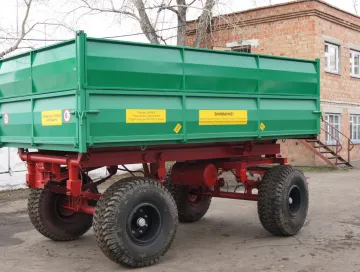 Прицепы тракторные  2 ПТС-6 тонн, с надставными бортами