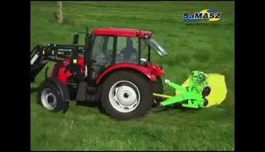 Видео работы косилки Самаш КДТС300