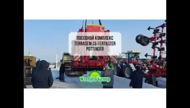 Разгрузка посевного комплекса Terrasem C6 Fertilizer ТОО Талшык Астык Агро