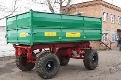 Прицепы тракторные  2 ПТС-6 тонн, с надставными бортами